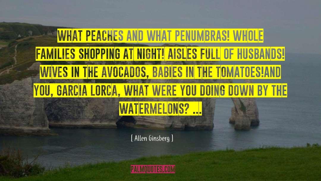 Watermelons quotes by Allen Ginsberg