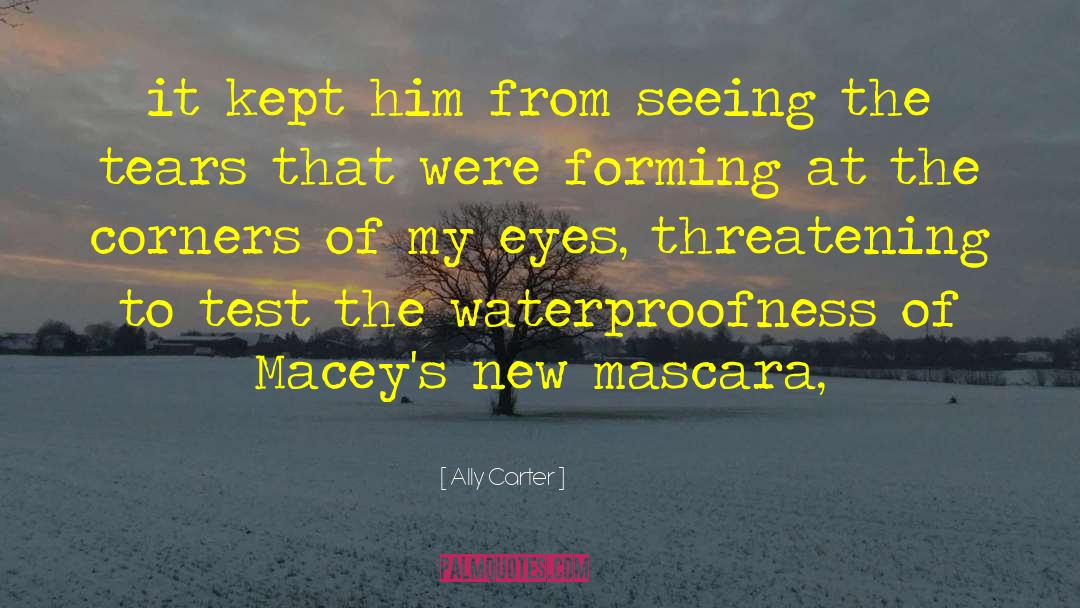 Waterproof quotes by Ally Carter
