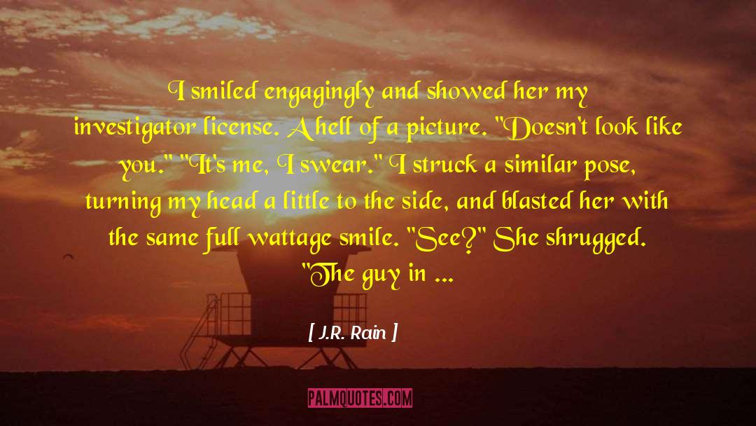 Wattage quotes by J.R. Rain