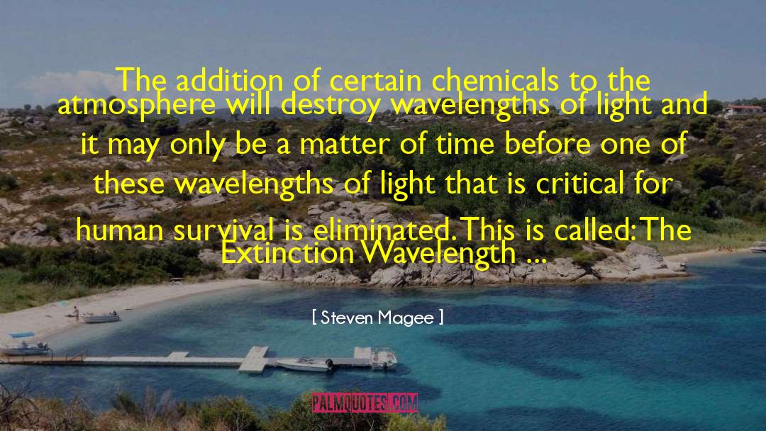 Wavelength quotes by Steven Magee