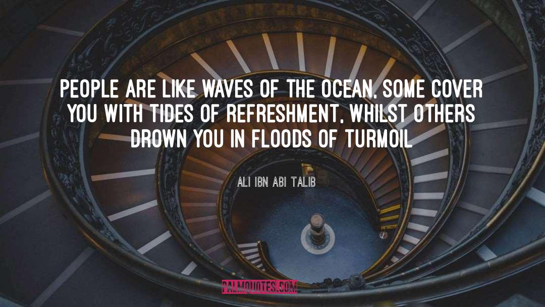 Waves Of The Ocean quotes by Ali Ibn Abi Talib
