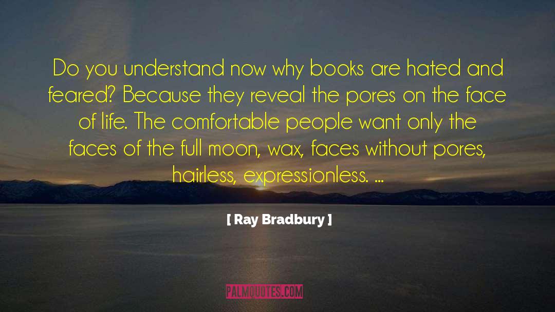 Wax quotes by Ray Bradbury