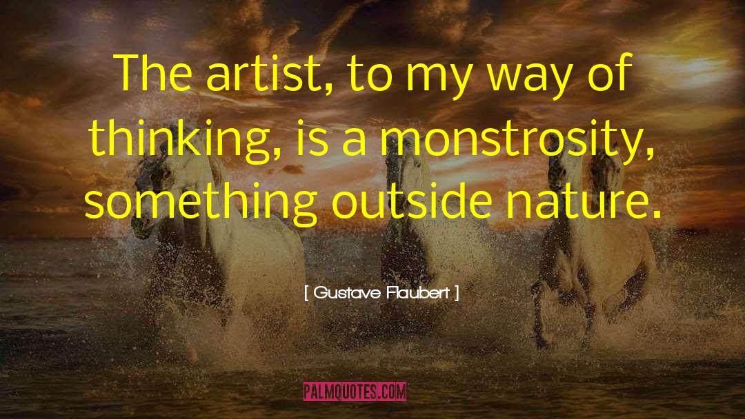 Way Of Thinking quotes by Gustave Flaubert