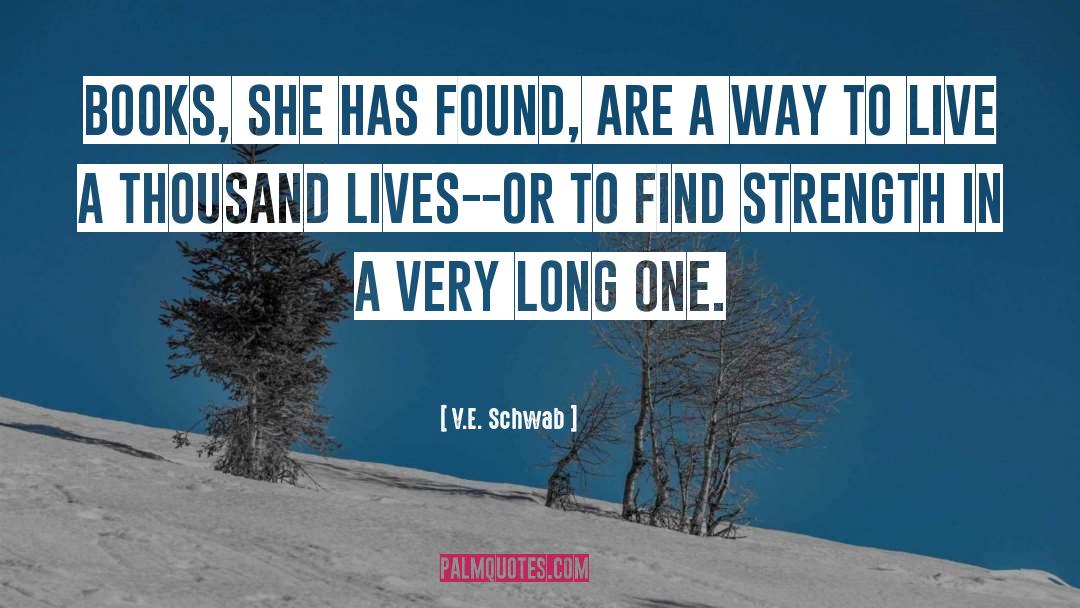 Way To Live quotes by V.E. Schwab