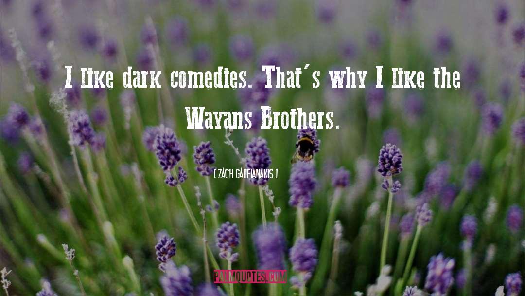 Wayans Bros quotes by Zach Galifianakis