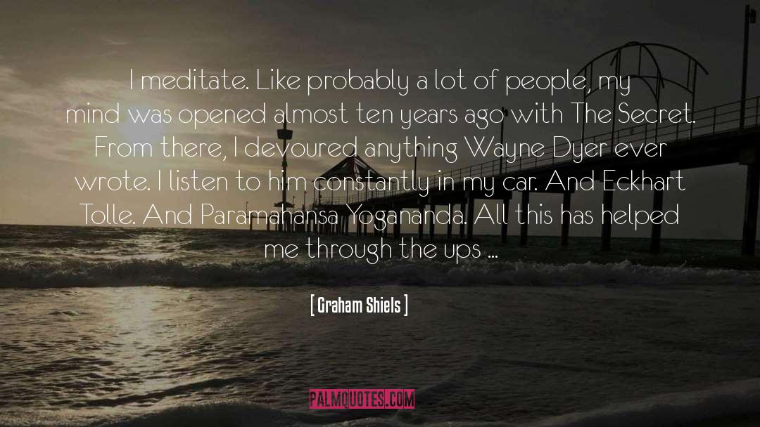 Wayne Dyer quotes by Graham Shiels