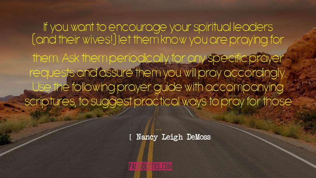 Ways To Use quotes by Nancy Leigh DeMoss