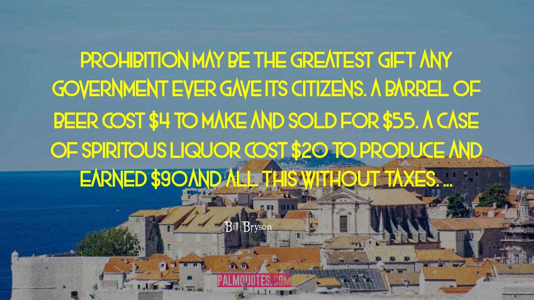 Wctu Prohibition quotes by Bill Bryson