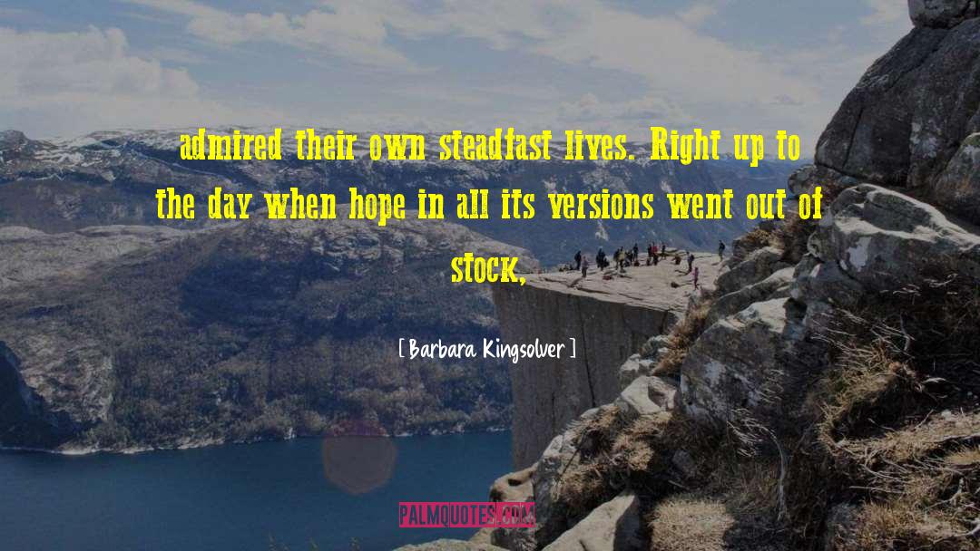 Wdas Stock quotes by Barbara Kingsolver