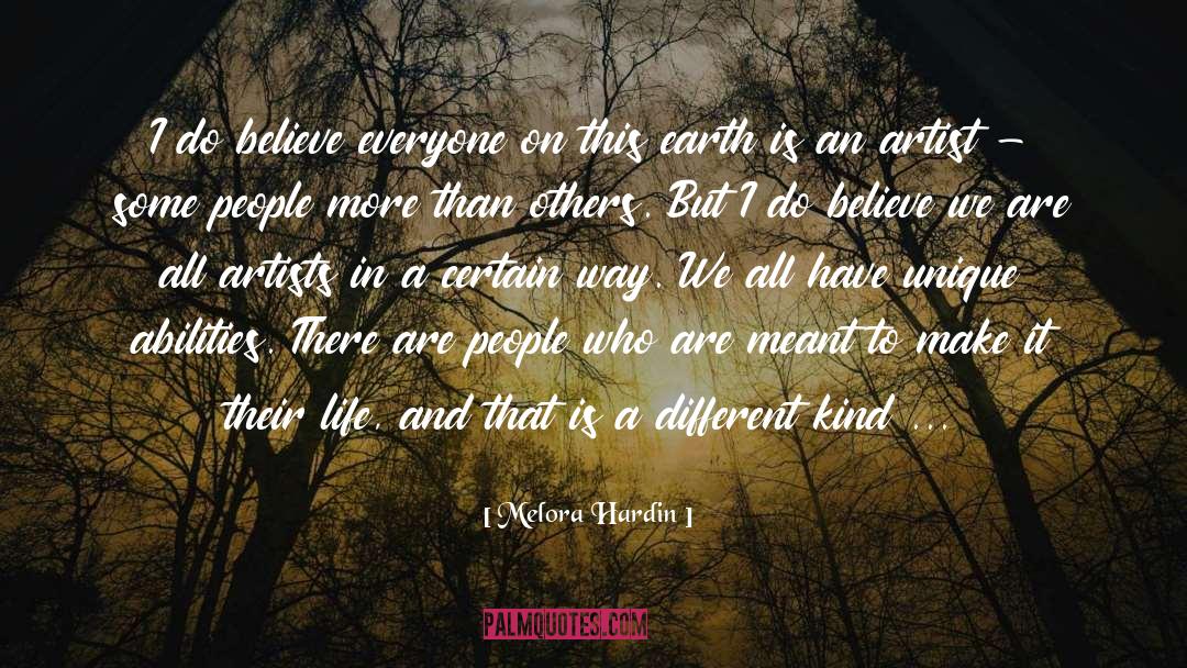 We All Believe In You quotes by Melora Hardin