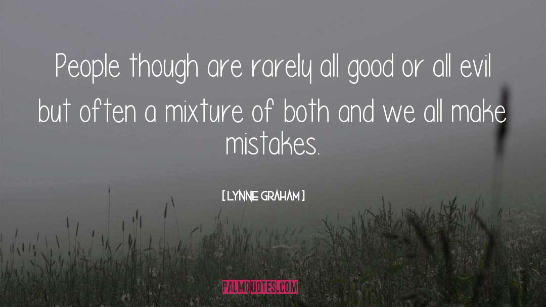 We All Make Mistakes quotes by Lynne Graham