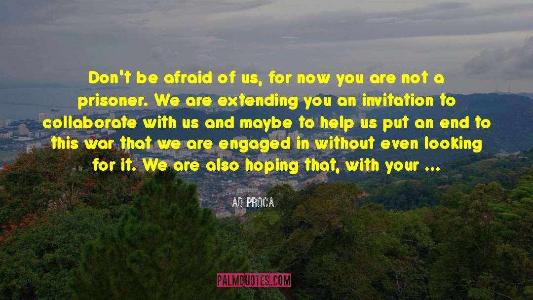 We Are Engaged quotes by AD Proca