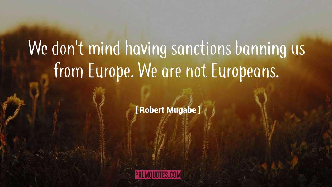 We Are Not Ourselves quotes by Robert Mugabe