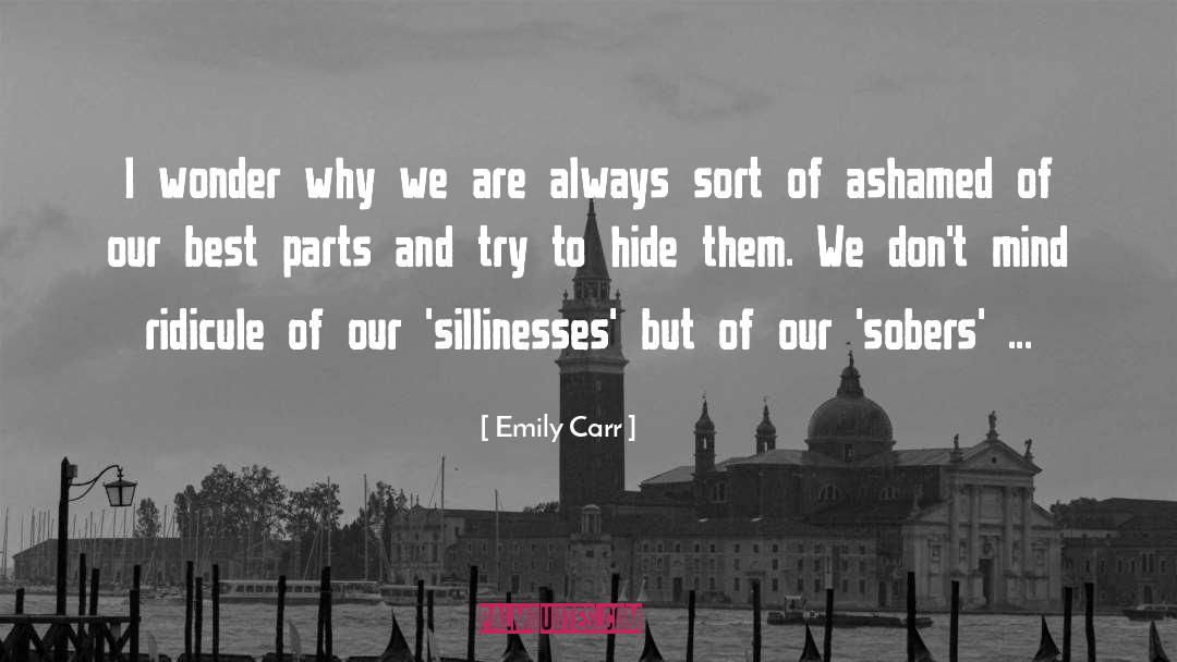 We Are quotes by Emily Carr
