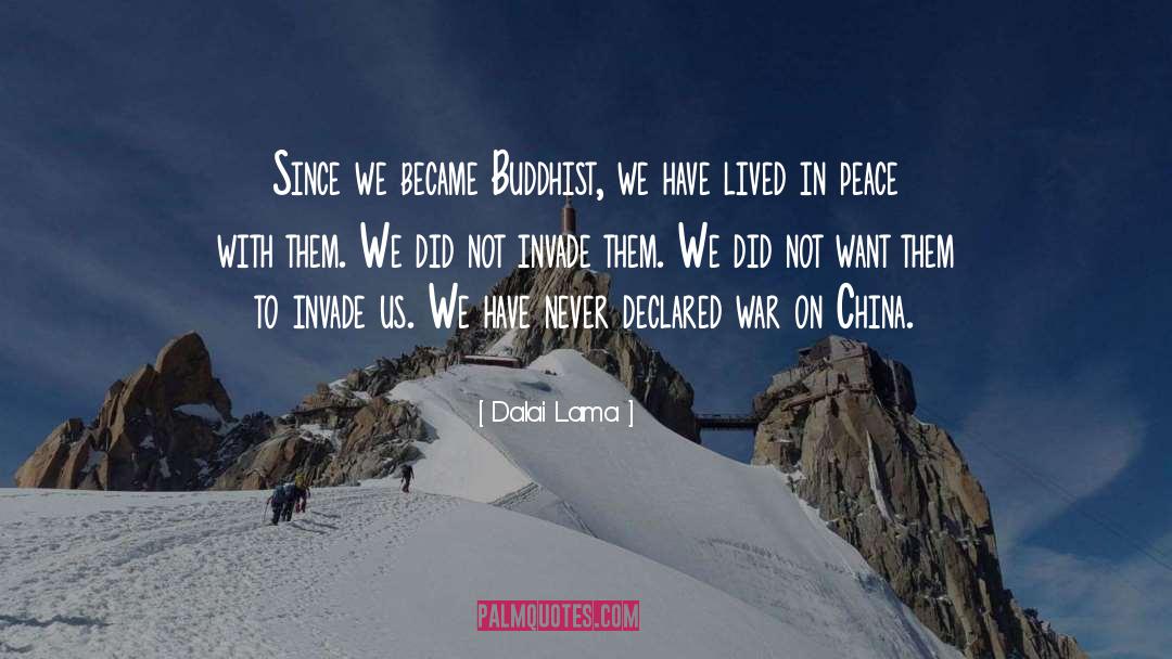 We Became Friends quotes by Dalai Lama