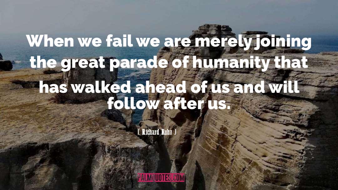 We Fail quotes by Richard Rohr