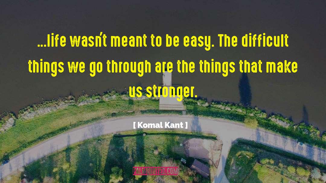 We Go Through quotes by Komal Kant