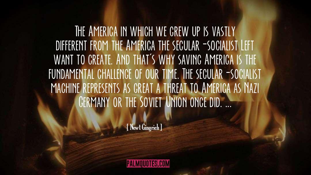 We Grew Up quotes by Newt Gingrich