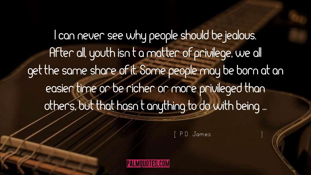 We Share quotes by P.D. James