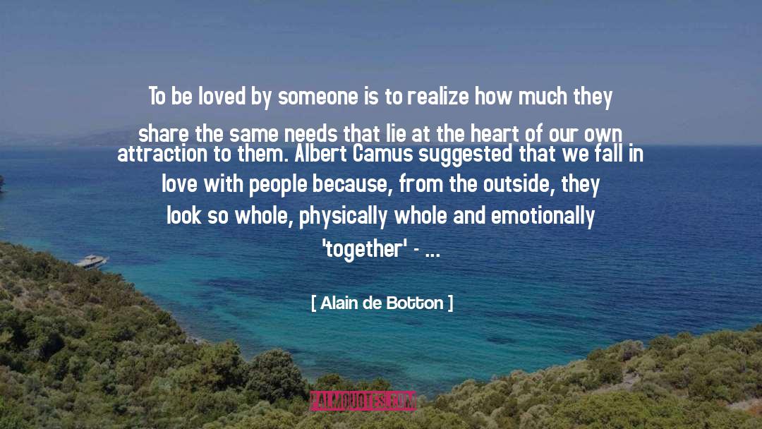 We Share The Same Birthday quotes by Alain De Botton