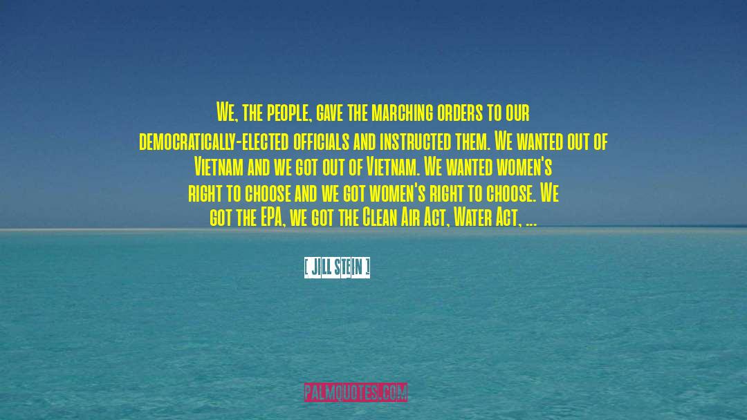 We The People quotes by Jill Stein