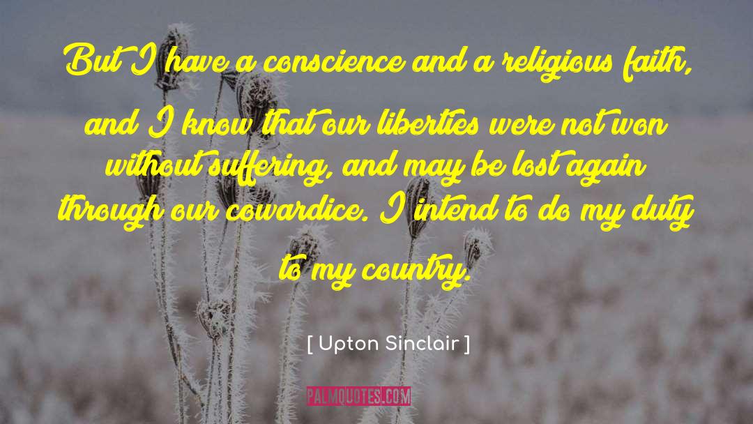 Weak Faith quotes by Upton Sinclair