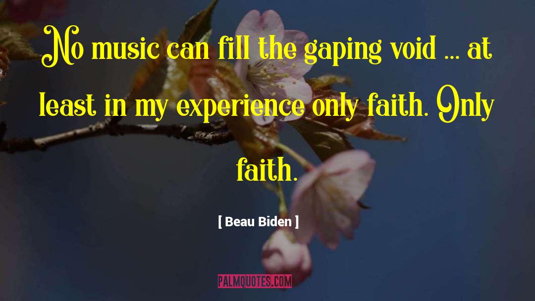 Weak Faith quotes by Beau Biden