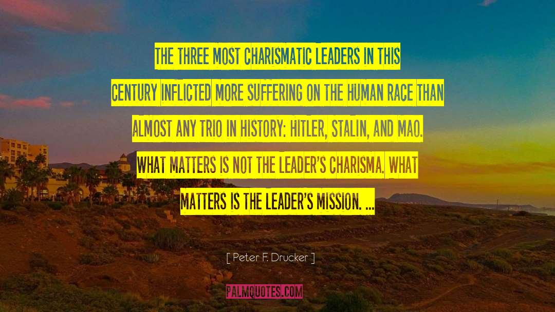 Weak Leaders quotes by Peter F. Drucker