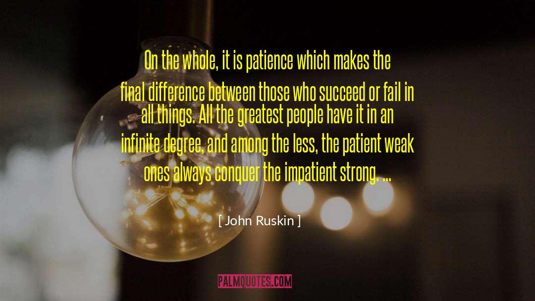 Weak People Cliches quotes by John Ruskin