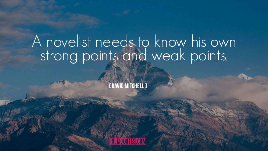 Weak Points quotes by David Mitchell