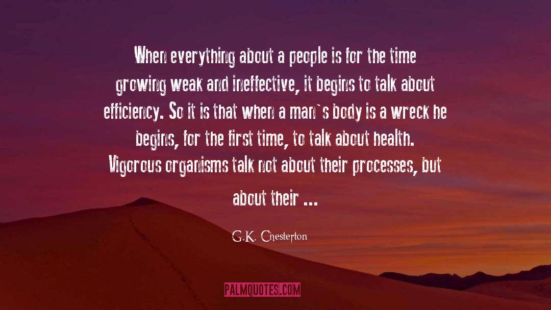Weak Will quotes by G.K. Chesterton