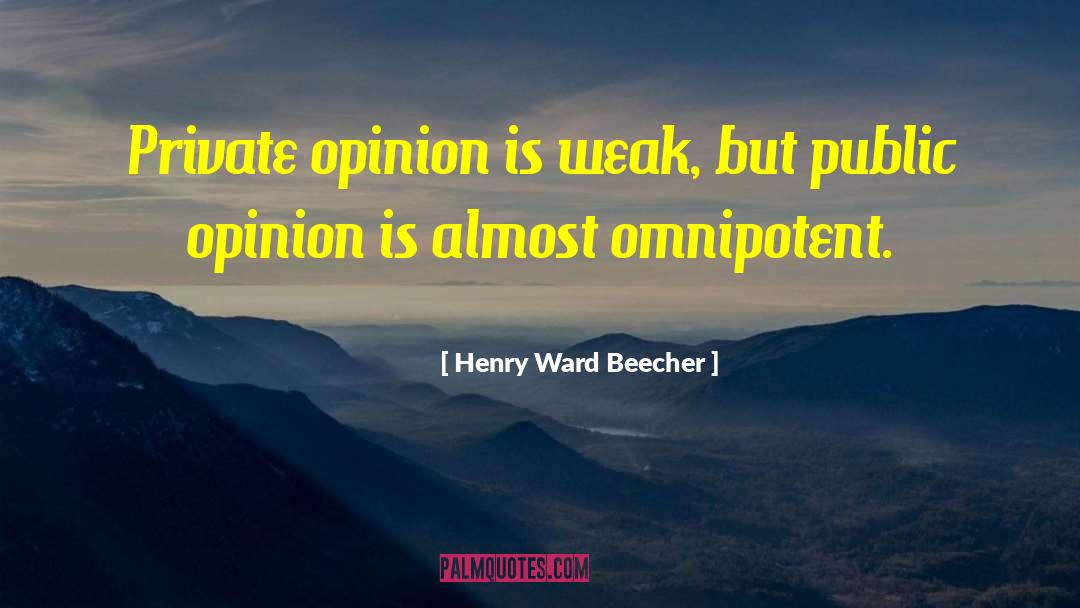 Weak Women quotes by Henry Ward Beecher