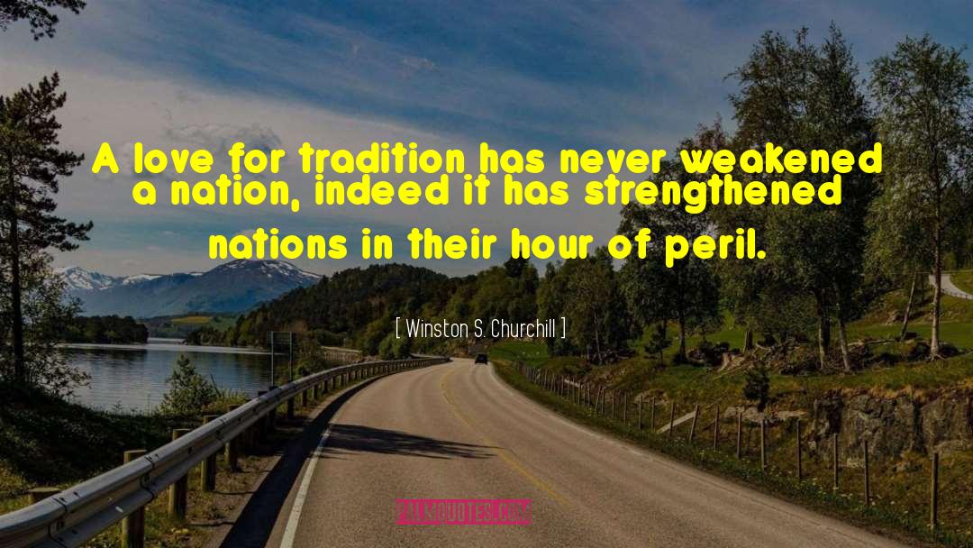 Weakened quotes by Winston S. Churchill