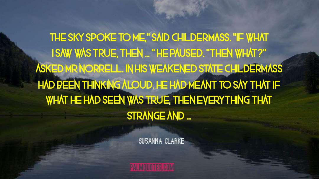 Weakened quotes by Susanna Clarke