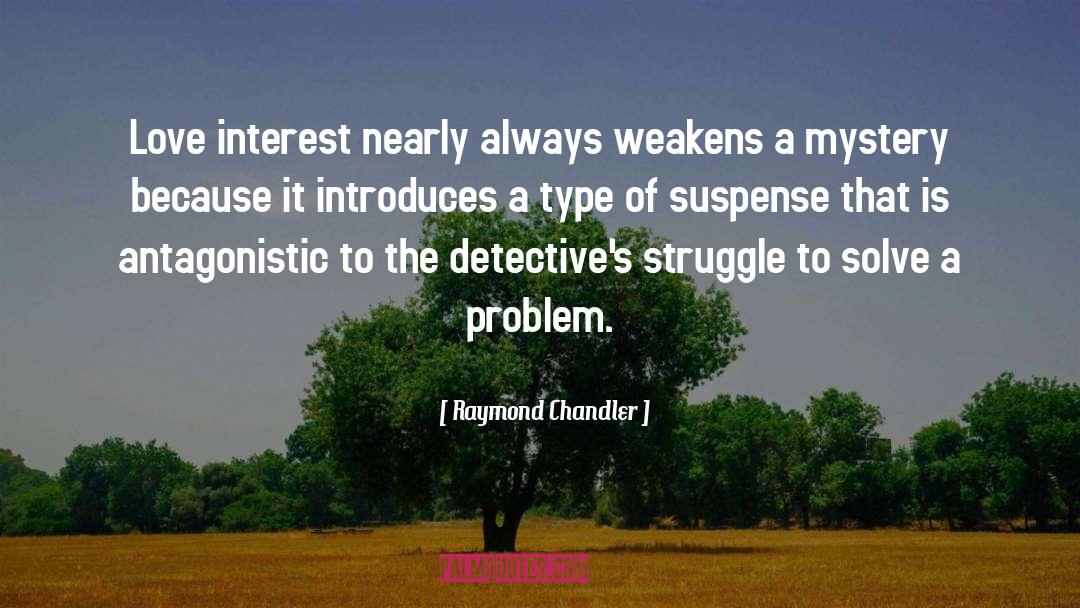 Weakens quotes by Raymond Chandler