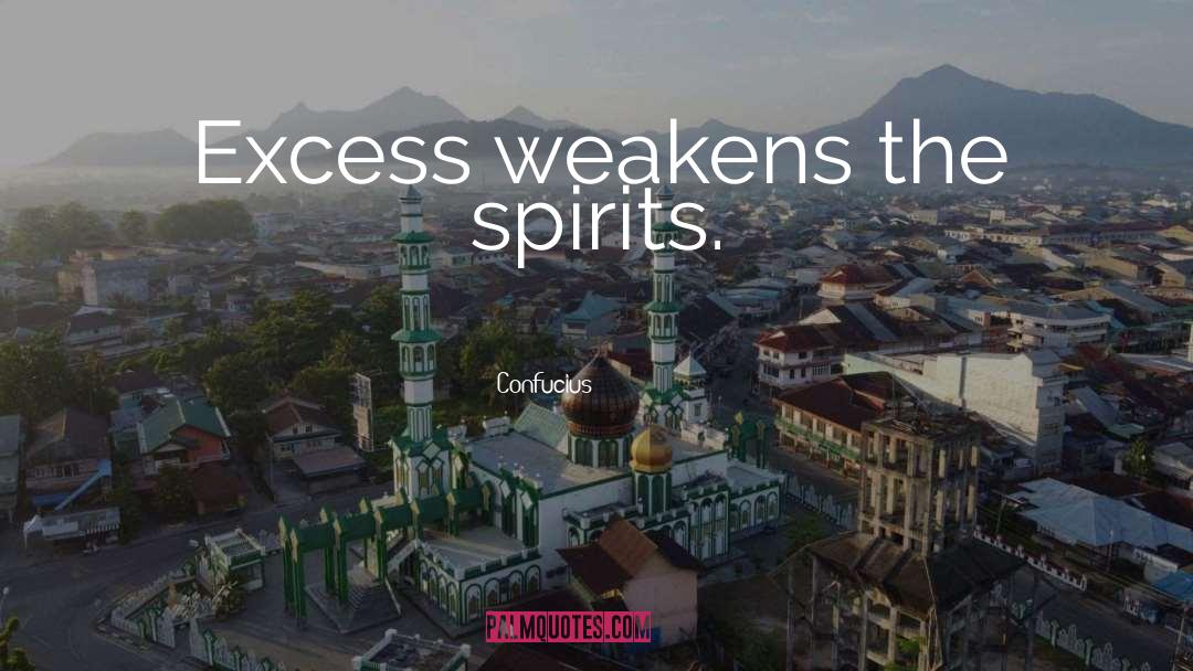 Weakens quotes by Confucius