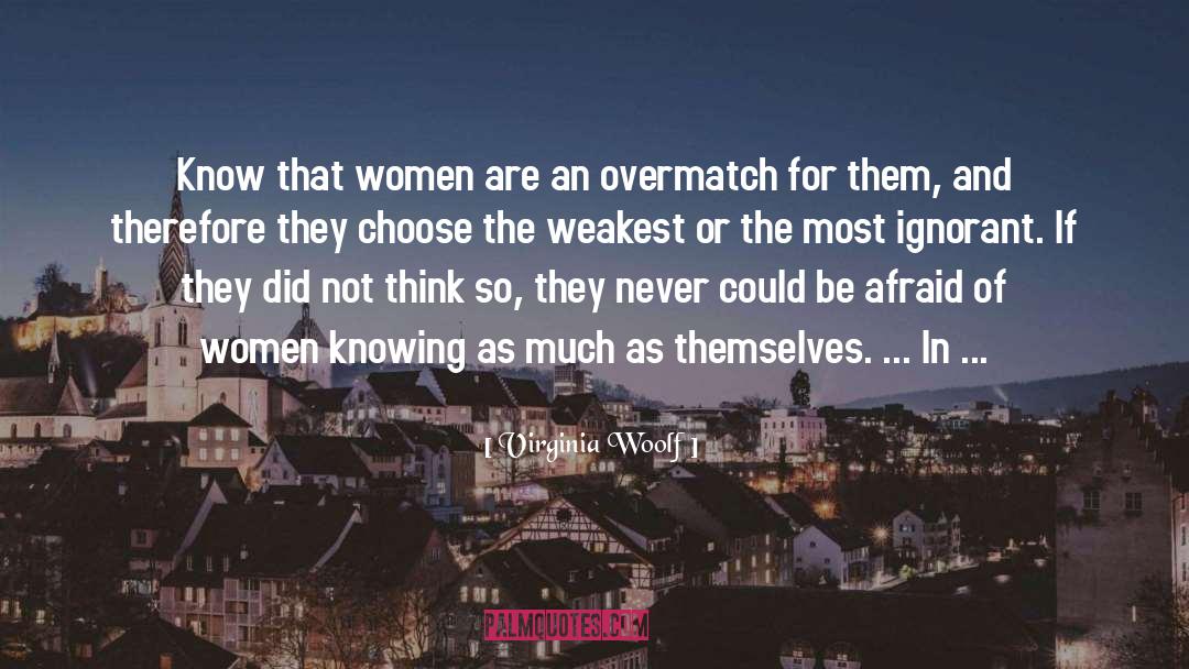 Weakest quotes by Virginia Woolf