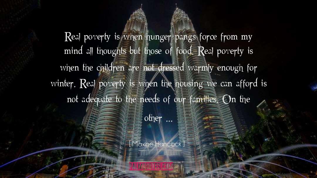 Weakness And Poverty quotes by Maxine Hancock