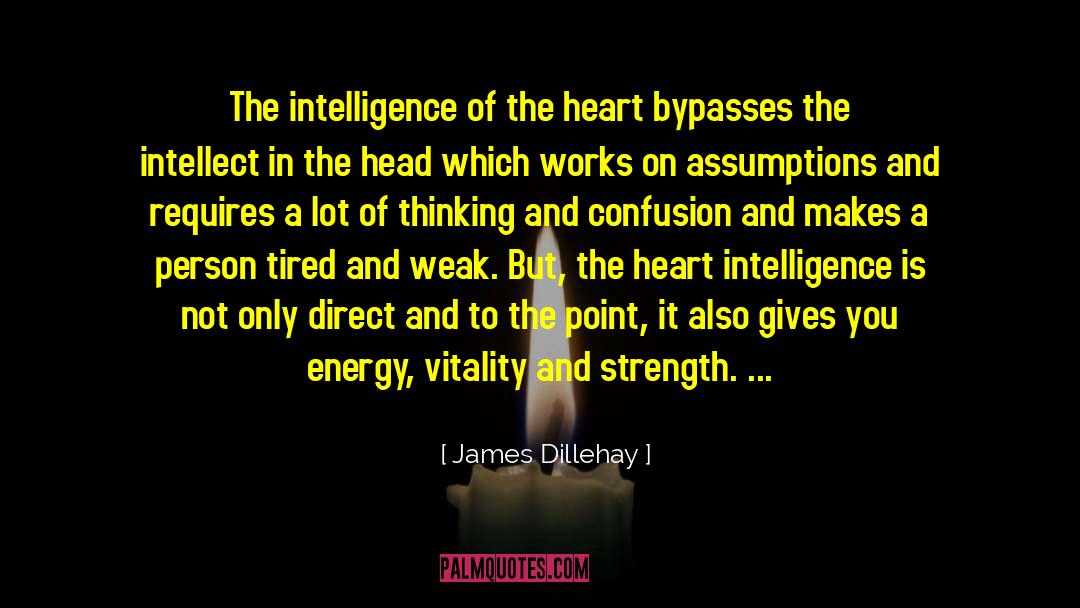 Weakness And Strength quotes by James Dillehay