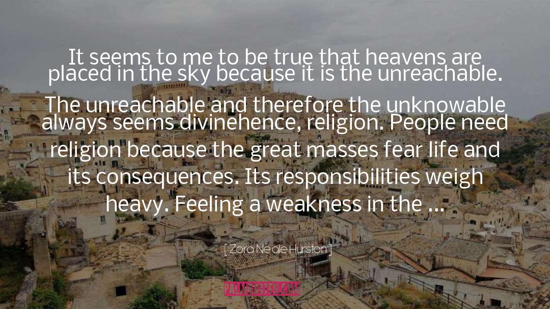 Weakness Itself quotes by Zora Neale Hurston