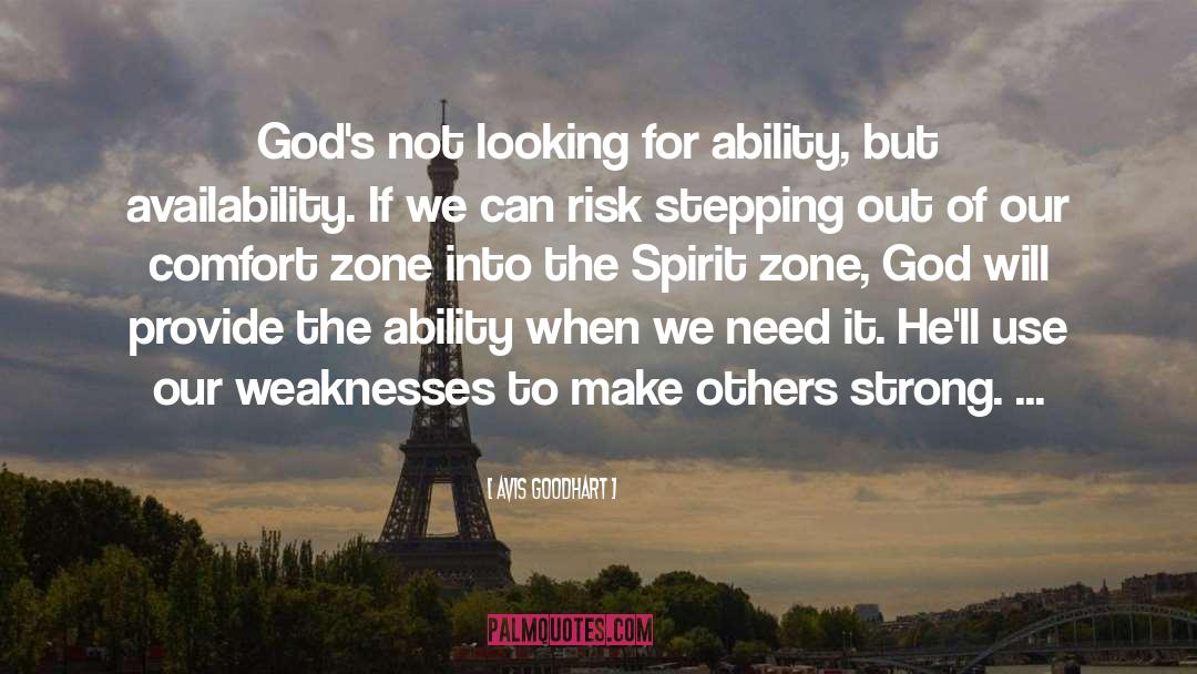 Weaknesses quotes by Avis Goodhart
