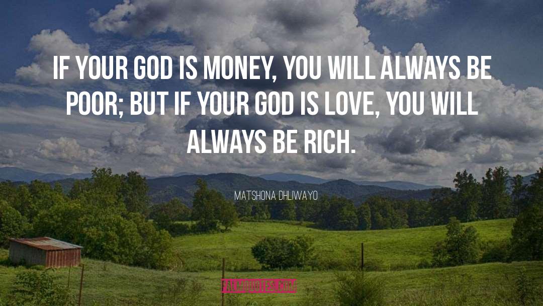 Wealth Corruption quotes by Matshona Dhliwayo