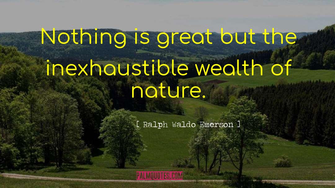 Wealth Disparity quotes by Ralph Waldo Emerson