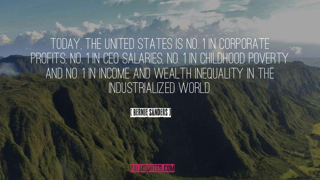 Wealth Inequality quotes by Bernie Sanders