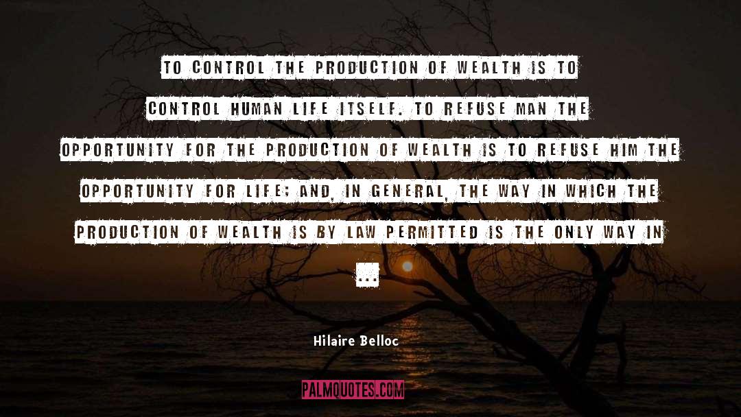 Wealth Plan quotes by Hilaire Belloc