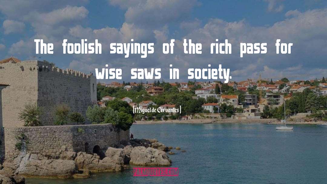 Wealth quotes by Miguel De Cervantes