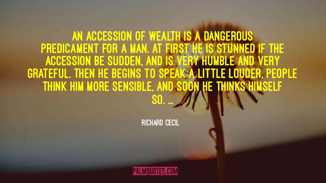 Wealth Spectrum Test quotes by Richard Cecil