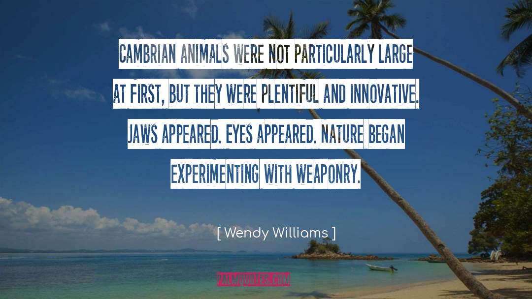 Weaponry quotes by Wendy Williams