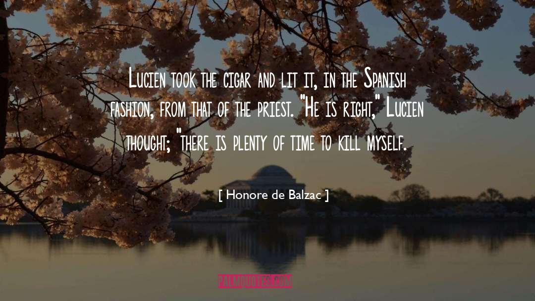 Weapons In Spanish quotes by Honore De Balzac
