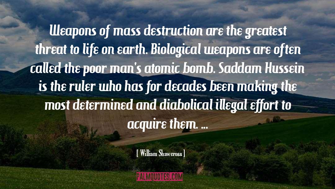 Weapons Of Mass Destruction quotes by William Shawcross